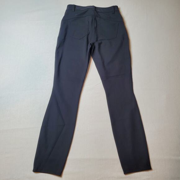 Lululemon Women's Size 27 City Sleek 5 Pocket High-Rise 7/8 Pant Black W5EJ8S - Picture 5 of 8